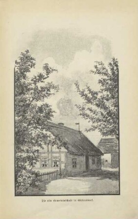 Die alte Gemeindeschule in Giesensdorf
