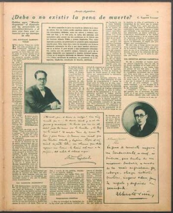 Del diputado Alberto Viñas