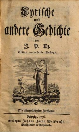 Lyrische und andere Gedichte
