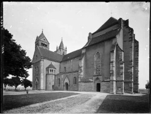 Breisach Sankt Stephansmünster Außenansicht der Nordseite nach Nordwesten