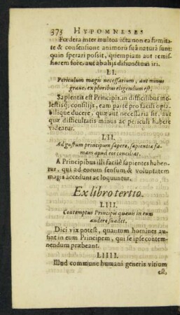 Ex libro tertio.