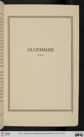 Ölgemälde (Nr. 1-126)