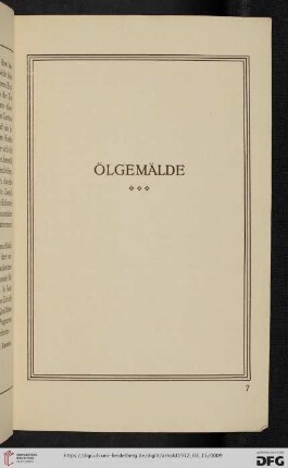 Ölgemälde (Nr. 1-126)
