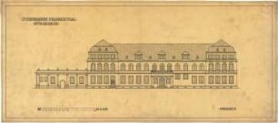 Billing, Hermann; Frankenthal, Zuckerfabrikstr.; Zuckerfabrik, Umbau Verwaltungsgebäude - Ansicht