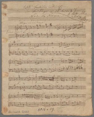 4 Potpourris, pf, op. 36 - BSB Mus.Schott.Ha 8243-3