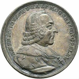 Erzbischof - Medaille auf seine Wahl zum Bischof von Worms