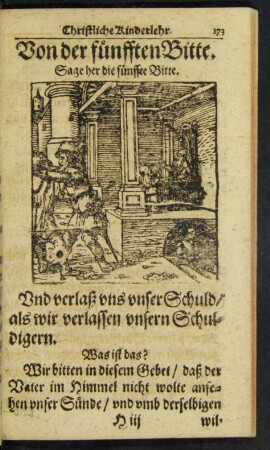 Von der fünfften Bitte.