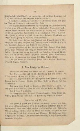 7. Das Königreich Serbien