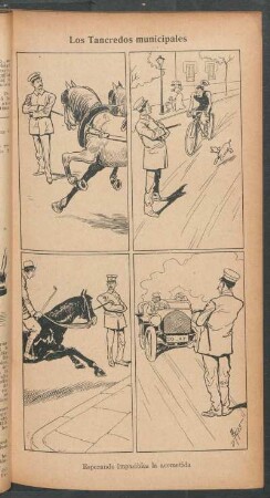 Los Tancredos municipales - [Cómic]