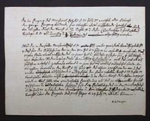 Schreiben zum Ministerial-Erlaß des 31.7.1837