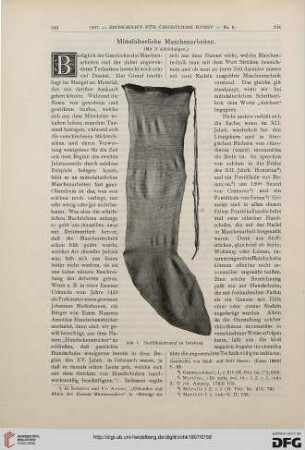 Mittelalterliche Maschenarbeiten