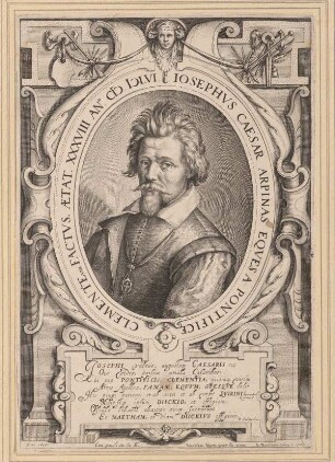 Porträt des Giuseppe Cesari, gen. Cavalier d'Arpino