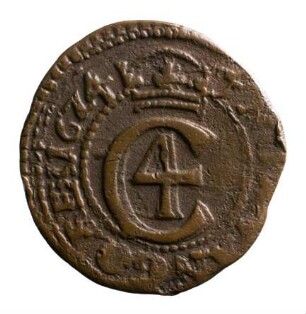 Münze, Hvid, 1624