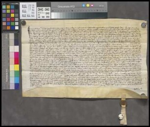 Engelstadt: Commutatio inter Capitulum St. Andree Colon et Capitulum Ecclesie b. Marie virg. ad gradus Mogunt bonorum in Ockerheim, Engelstat et S...