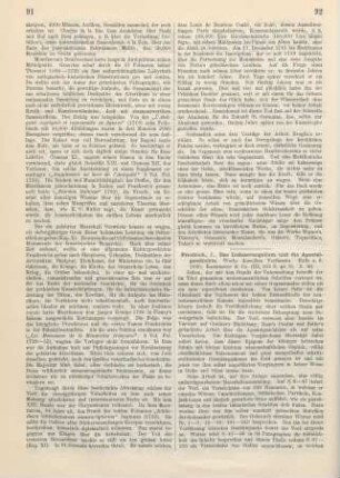 92-93 [Rezension] Friedrich, J., Das Lukasevangelium und die Apostelgeschichte