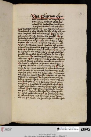 Prosdocimus de Beldemandis oder Cristanus de Prachaticz(?), De usu astrolabii (Canones astrolabii)