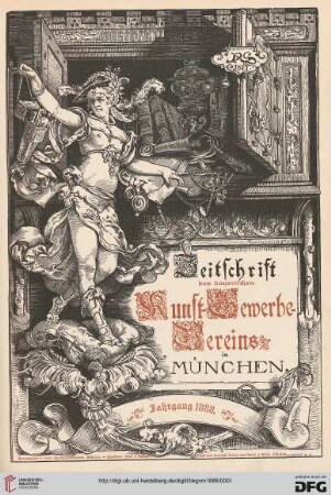 Zeitschrift des Bayerischen Kunstgewerbe-Vereins zu München: Monatshefte für d. gesammte dekorative Kunst