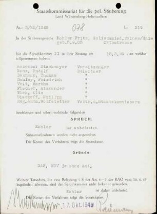 Kohler, Fritz
