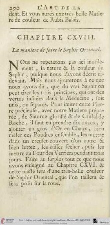Chapitre CXVIII