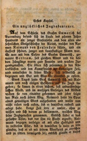 Die schöne Melusina : wunderbare Geschichte eines Meerfräuleins, das einen jungen Grafensohn zum ehelichen Gesponsen erlangt hatte ; dem Volke zur Ergötzlichkeit erzählt