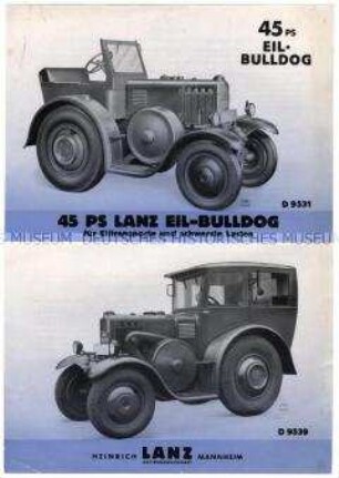Zugmaschine "Eil-Bulldog"
