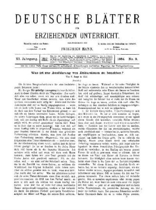 Was ist zur Ausführung von Exkursionen zu beachten? : (Schluss)
