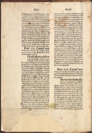 [Biblia], [1]. Das erst Blat: Hie hebet an die Epistel des heyligen priesters sant Jheronimi zu Paulinum von allen götlichen büchern der hystori
