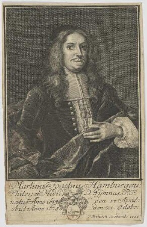 Bildnis des Martinus Fogelius