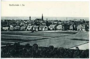 Großenhain. Blick auf Großenhain