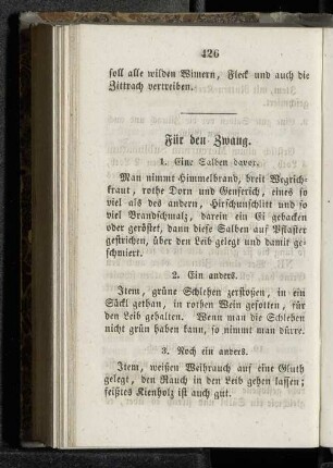 Für den Zwang.