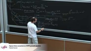 Space-time covariance of KPZ growth models