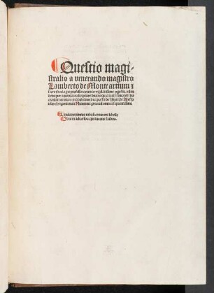 Quaestio de salvatione Aristotelis