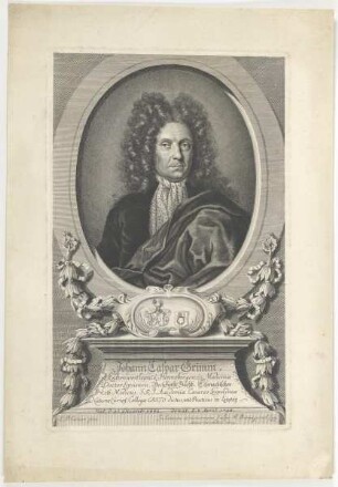 Bildnis des Johann Caspar Grimm