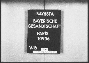 Spelthahn, G., stud. phil. in München, Entleihung von griechischen Handschriften aus der Nationalbibliothek in Paris