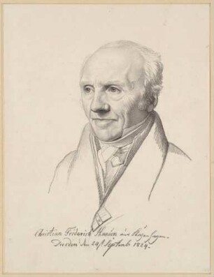 Bildnis Hansen, Christian Frederik (1756-1845), Architekt