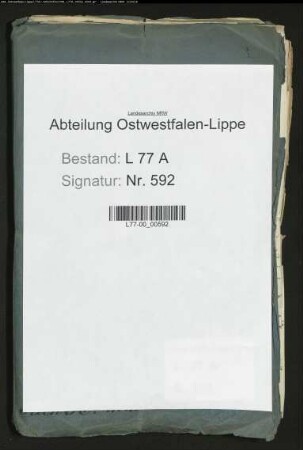 Beschwerden der Stadtverordneten über den Magistrat zu Lemgo