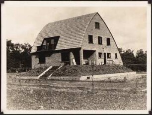 Wohnhaus Fritz Steinert, Krefeld: Rückseite