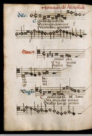 Johannes Walter : Conscendit iubilans "Hymnus de Ascensione"