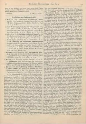 117-120 [Rezension] Zelle, Fr., Novum Testamentum graece. 5. Die Apostelgeschichte von B. Wohlfahrt