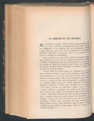 La amistad de los mejores