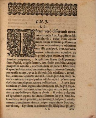 Ex Historia Literaria, De Retractationibus Eruditorum