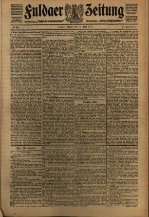 Ausgabe vom Freitag, den 24. Juni 1910.