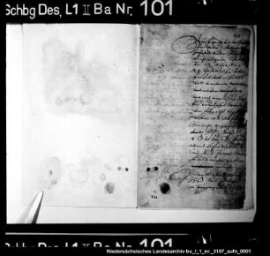 Kontributionsforderungen des Obristen Caspar von Ohr
