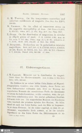 37. Elektromagnetismus