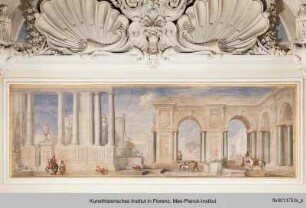 Vedute mit mehreren Figuren
