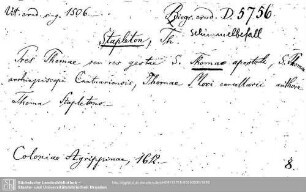 Biographiae eruditorum D 5756