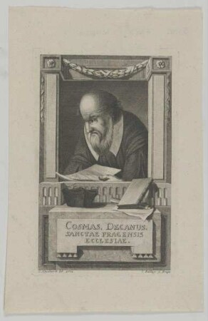 Bildnis des Cosmas Pragensis