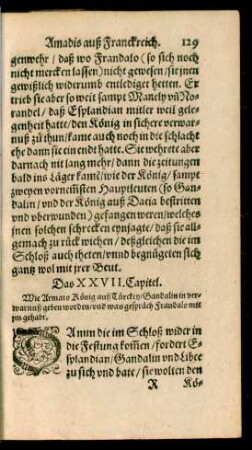 Das XXVII. Capitel.