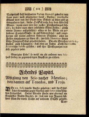 Zehendes Capitel.