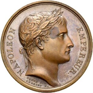 Medaille auf die Wiedereinrichtung der Pariser Medaillenprägeanstalt 1804